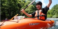 【福島・裏磐梯】3歳から参加OK!しぶきを浴びて楽しもう!小野川湖スプラッシュカヌー