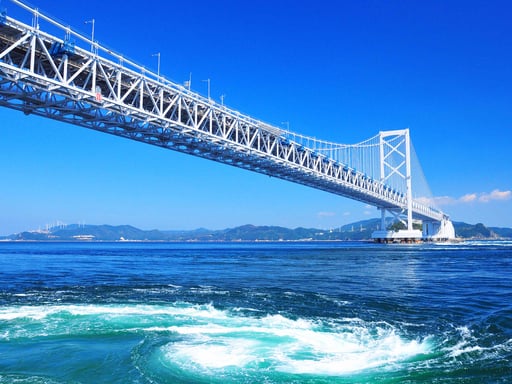 徳島 鳴門大橋 大鳴門橋遊歩道 渦の道&大鳴門橋架橋記念館EDDY 入場Eチケット