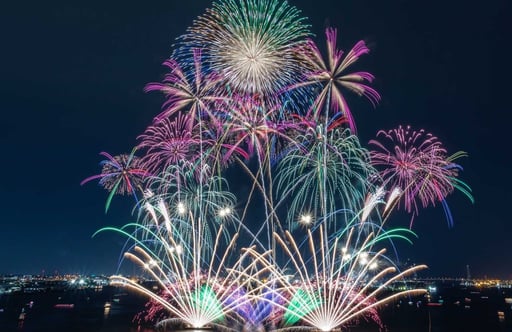 鹿児島 桜島と芸術花火2026第5回記念大会 Eチケット（芝席／青エリア）