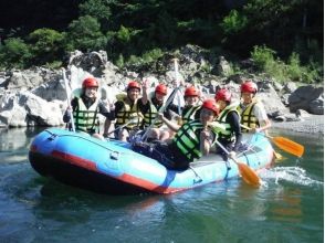 【熊本・球磨川】ラフティング8キロ上流から下流半日満足コース！