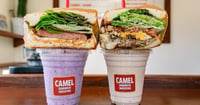 [新旅.jp] 朝7時OPENのモーニング！美ら海水族館や古宇利島へ行く道中におすすめ！「CAMEL SANDWICH & SMOOTHIE」（本部町）
