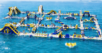 [新旅.jp] この夏は白浜温泉がアツい！大型海上アスレチックが誕生！アドベンチャーワールドでは夜間イベント開催