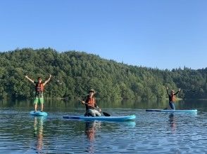 【長野・青木湖SUP】透明度の高い青木湖でのSUPレンタルたっぷり2時間！