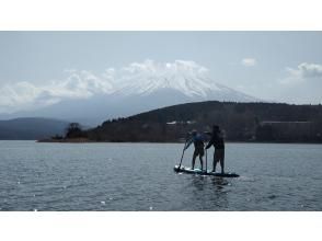 【山梨・山中湖】大人2名乗りタンデムSUP 水着なしＯＫ