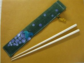 【京都・中京区】箸作り体験～京都銘木「北山杉」のお箸と友禅染のお箸入れ作り！