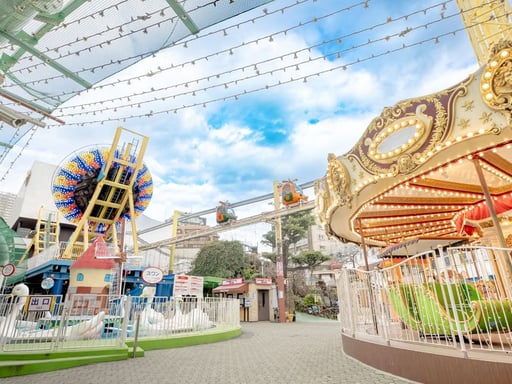 東京 浅草花やしき 入園料+フリーパス 予約<アトラクション乗り放題>