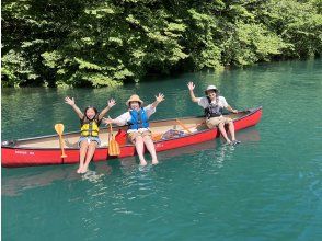 【青森・十和田湖】綺麗な湖を漕ぎ進むカナディアンカヌーツアー！ティーセットつき！