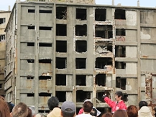 長崎 軍艦島上陸ツアー 予約<世界遺産/半日観光/専門ガイド/ミュージアム入場券付>