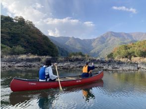 【山梨・精進湖】オータムセール実施中！早朝の湖上から精進湖の大自然と富士山を満喫！紅葉シーズン！カナディアンカヌー体験！写真データ無料