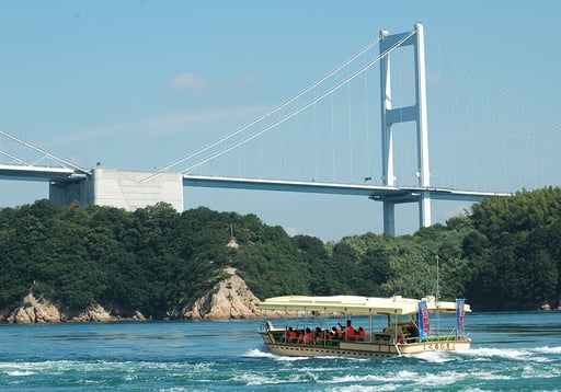 愛媛 来島海峡急流観潮船クルーズ