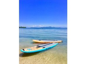 【シガリズム体験】【滋賀・大津・松の浦】水質に自信あり♪ 琵琶湖でサップ。水上お散歩。