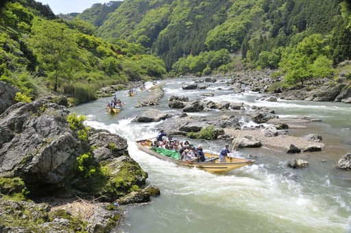 京都・亀岡保津川下り 体験Eチケット