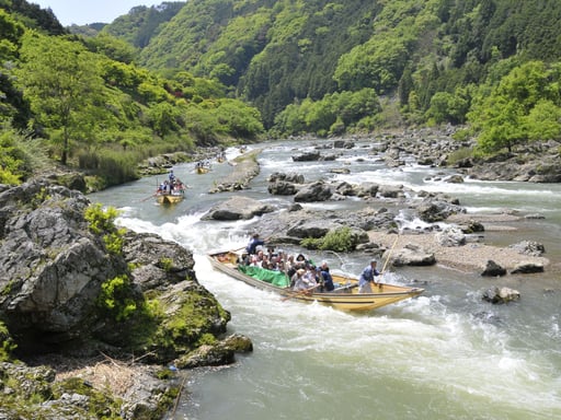 京都・亀岡保津川下り 体験Eチケット